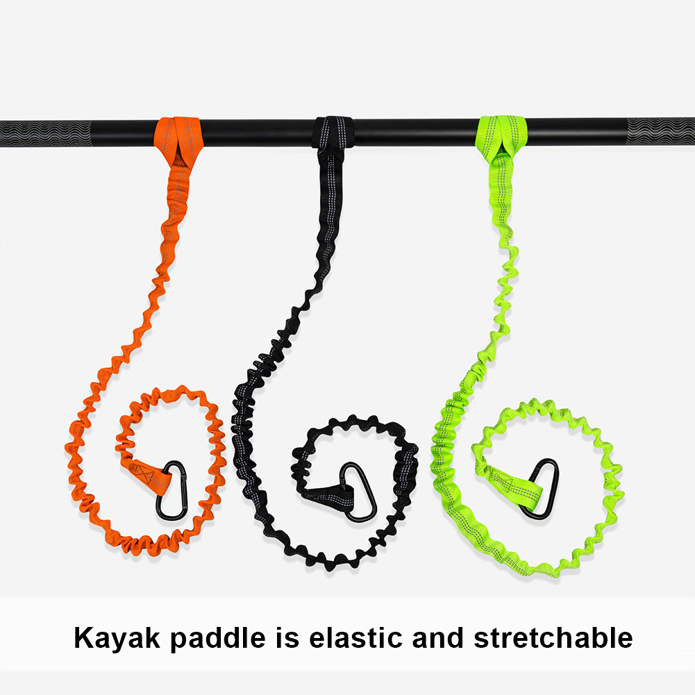 สายรัดไม้พายเรือคายัคแบบปรับได - Fishing Kayak Paddle Leash บทวิจารณ์และราคา
