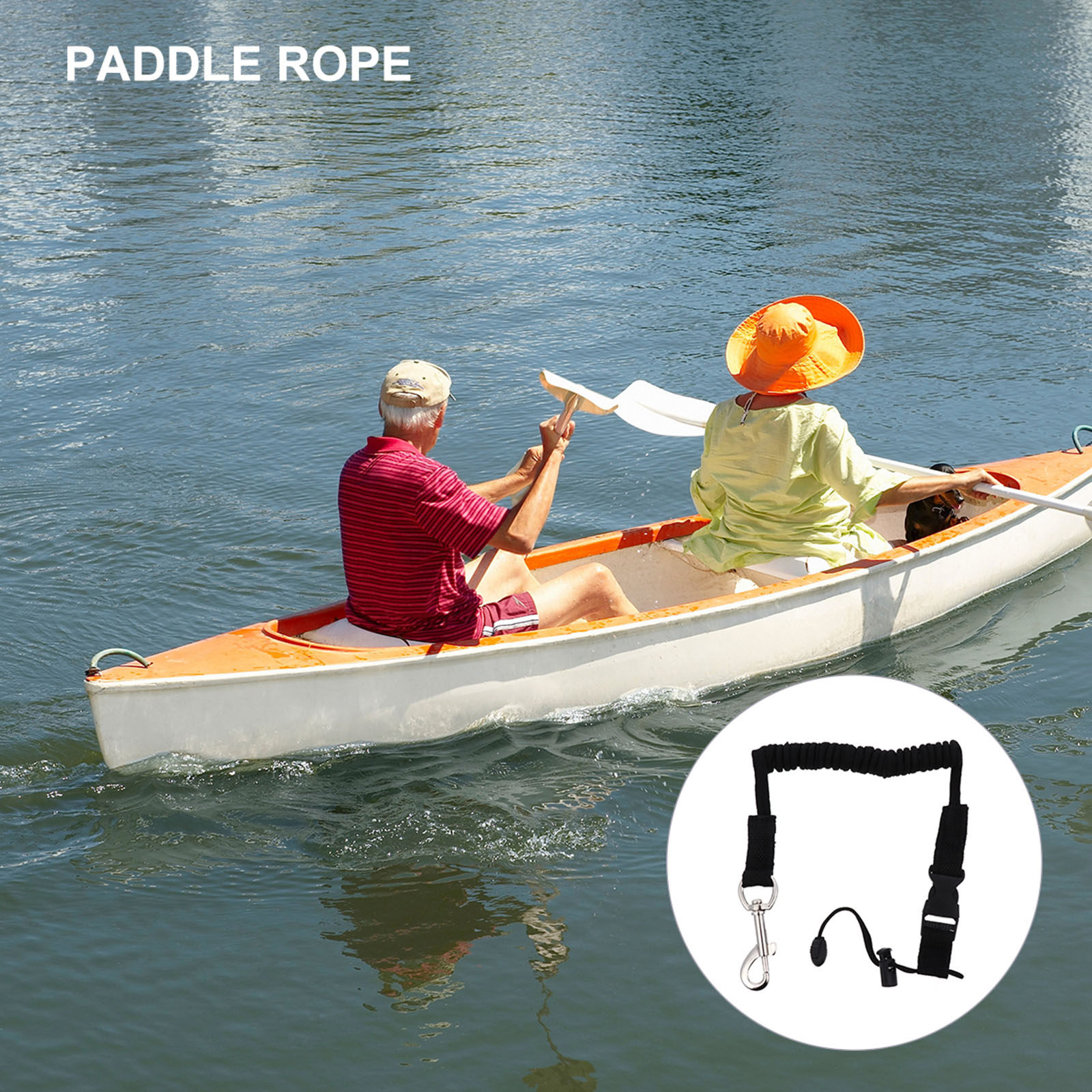 สายรัดพายเรือคายัค 1 ชิ้น สำหร - Fishing Kayak Paddle Leash บทวิจารณ์และราคา