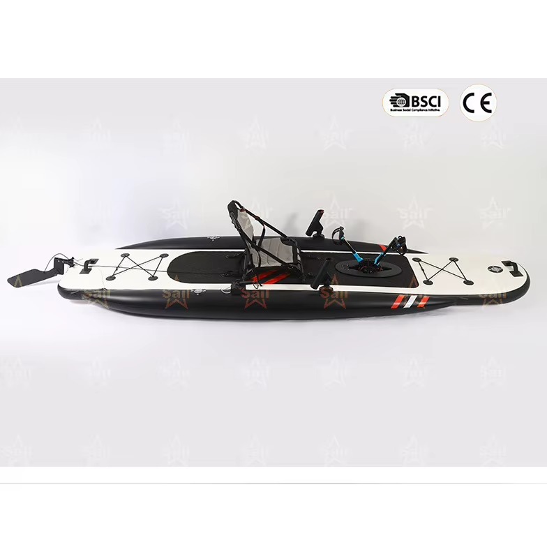 เรือคายัคแบบเป่าลมสำหรับตกปลาส - Fishing Kayak Sit On Top บทวิจารณ์และราคา