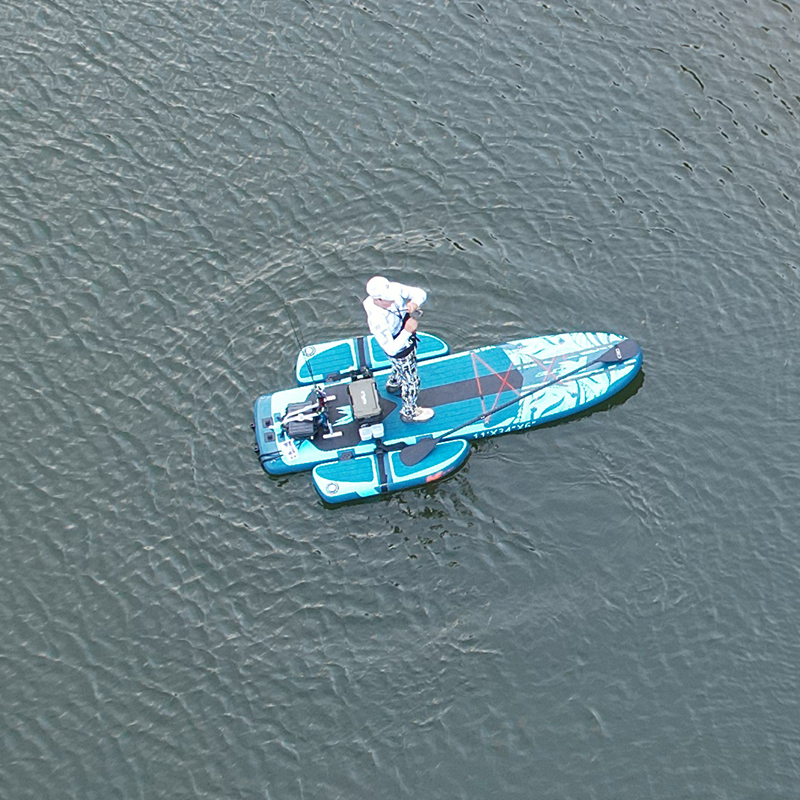 แพยางพับได้สองที่นั่งสำหรับตกป - Fishing Kayak Inflatable บทวิจารณ์และราคา