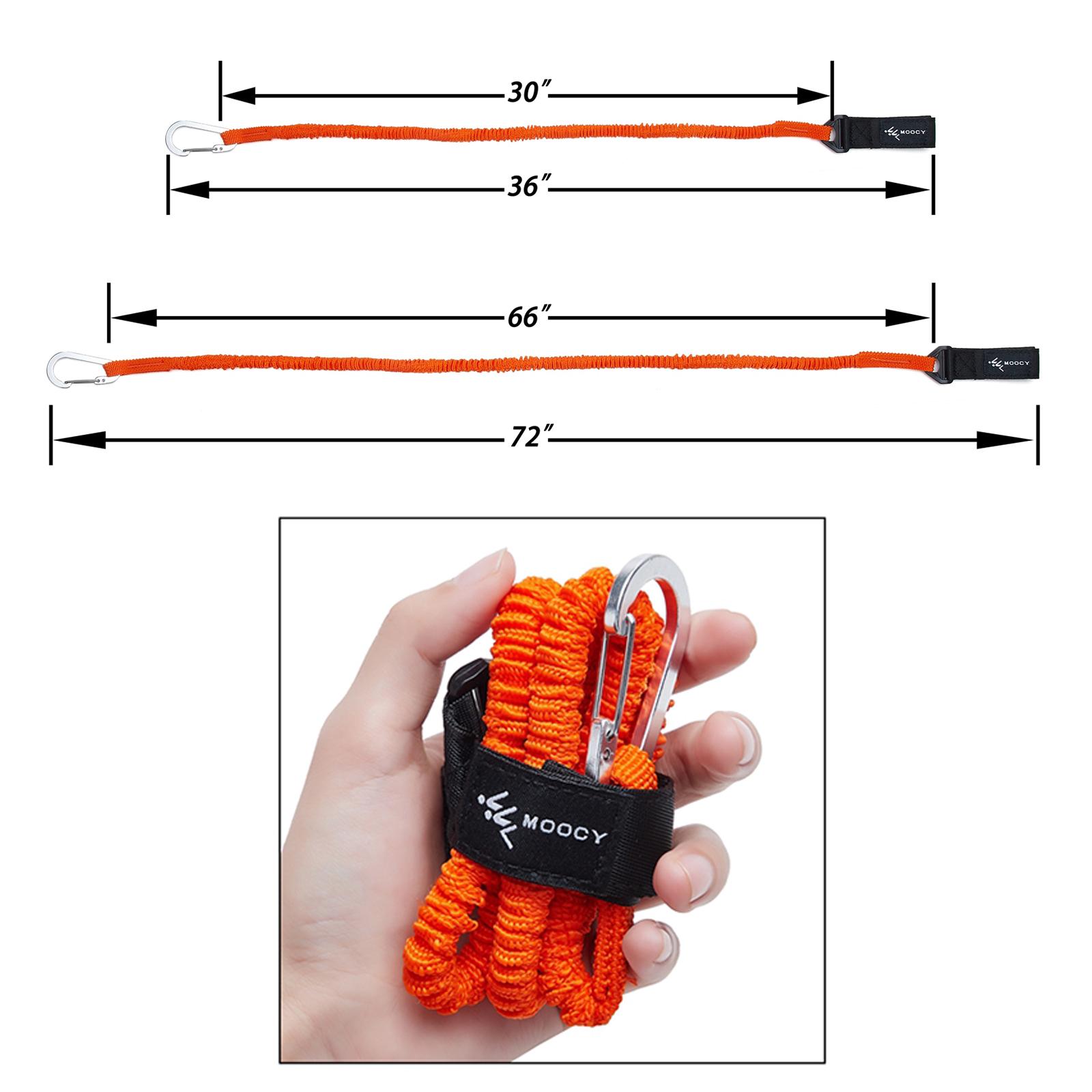 สายรัดพายเรือคายัค สายรัดนิรภั - Fishing Kayak Paddle Leash บทวิจารณ์และราคา
